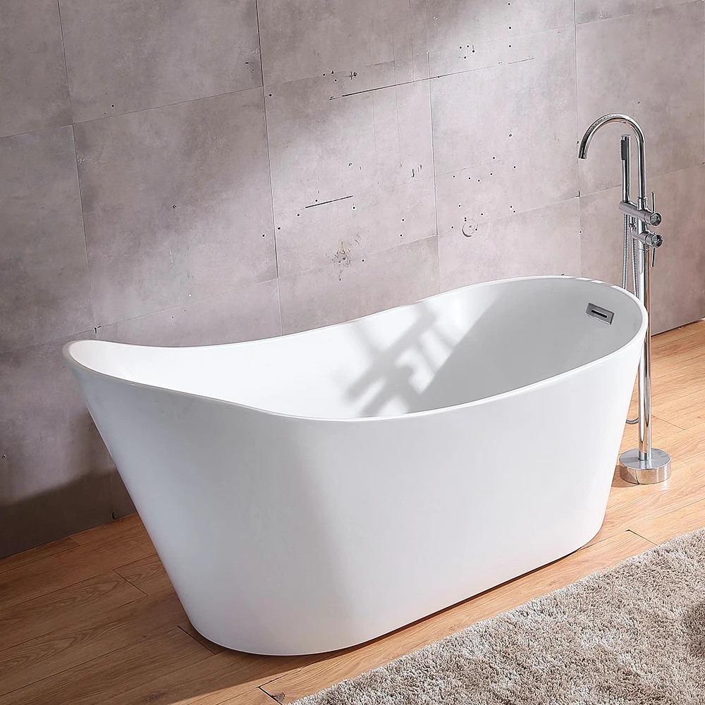 Acrylic White Solid Surface For Home Hotel Villa With Stone Material Spa Tubs hot Tub bath Tub