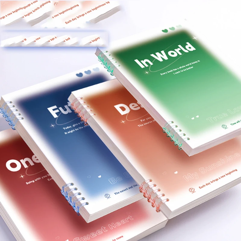 HK simple replacement core gradient b5 notebook a5 high-value notebook