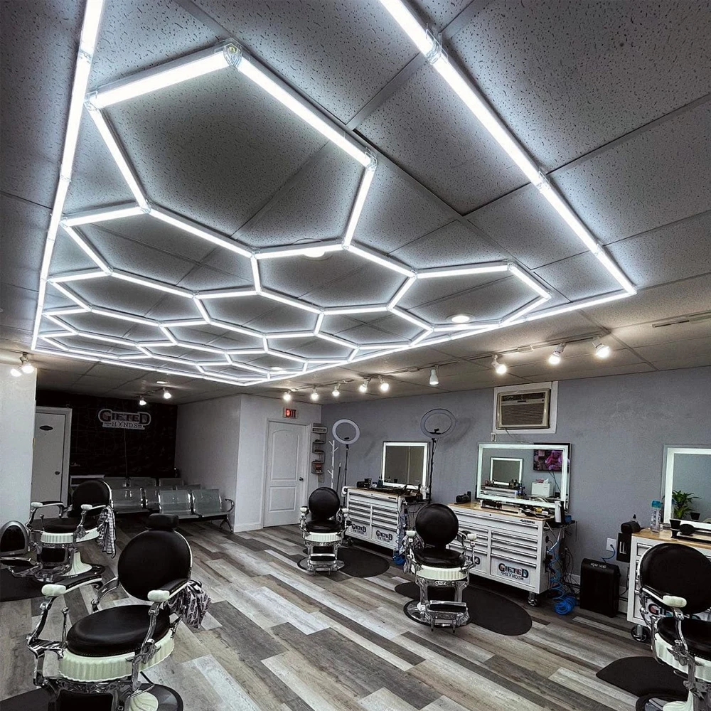 2024 New Honeycomb Ceiling Light Led Wash Lights Ceiling For Garage
