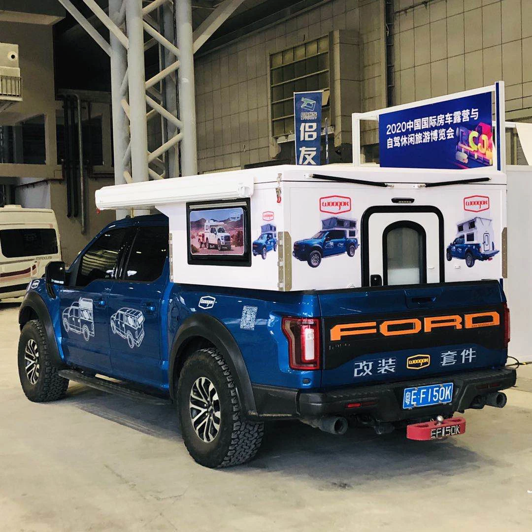  Алюминий 4x4 индивидуальные путешествия Pop up грузовик Кемпер трейлер для отдыха в палаточном городке