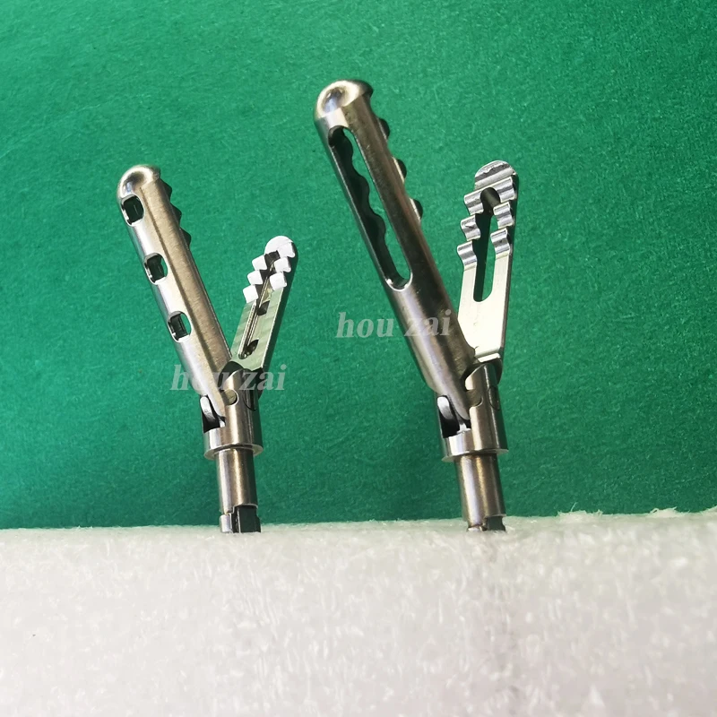 laparoscopic endo clinch grasper 5*360mm laparoscopic jaws inserts, CNC surgical parts