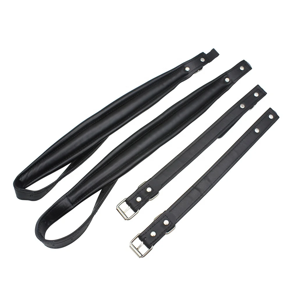 Musical instrument accessories durable comfortable adjustable cow hide belt leather accordion strap
