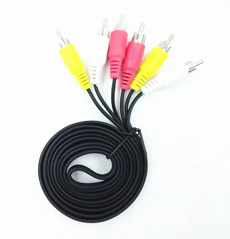 High Quality 3 RCA to 3RCA AV Audio Video Cable