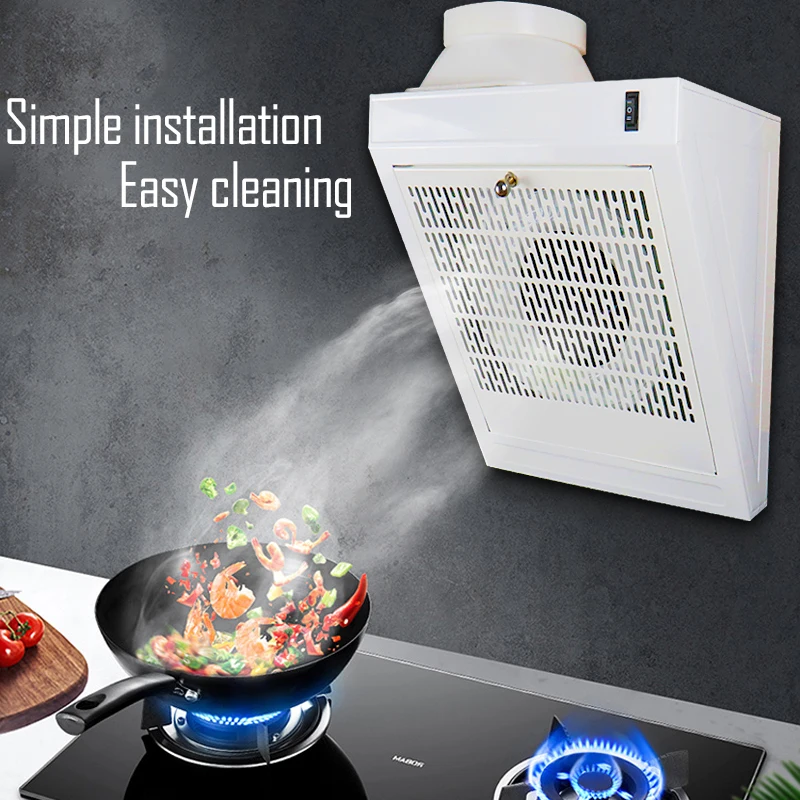 VANJINE New Small Energy-Saving And Efficient Centrifugal Spot Quick Delivery Domestic Range Hood For Kitchen Domestic Use