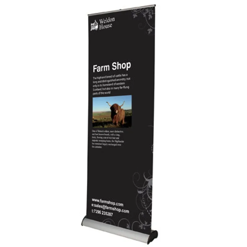 retractable banner stand