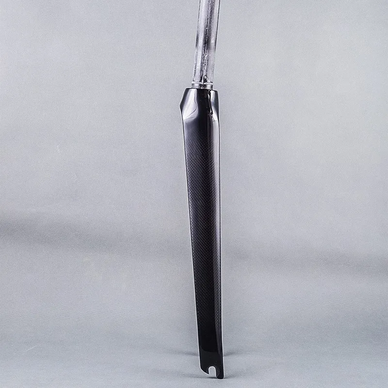 OEM no logo road bicycle disc brake rigid fork 700c bike roadbike suspension front fork for sale 3K Gloss/matte