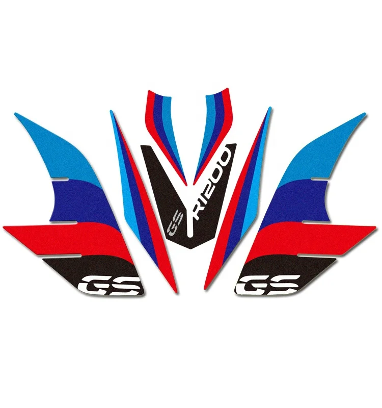 
For BMW R1200GS LC R 1200 GS LC R1200 GS 2013-2016 Motorcycle Reflective Fuel Tank Non-Slip Waterproof Decorative Sticker 