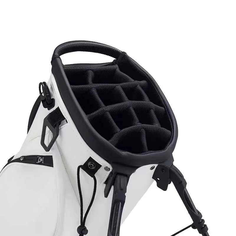 Оригинальный логотип OEM ODM синтетическая искусственная кожа легкая подставка для переноски сумка для гольфа