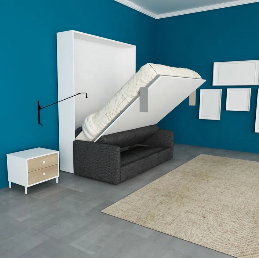 Home Furniture Gerenal Use Hidden Wall Bed Murphy Style for