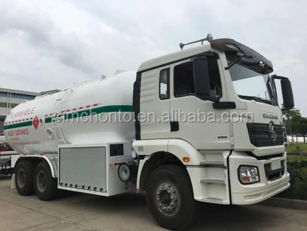 ASME 22 M3 10 Ton LPG Propane Gas Bobtail Tanker Tank for Sale Nigeria