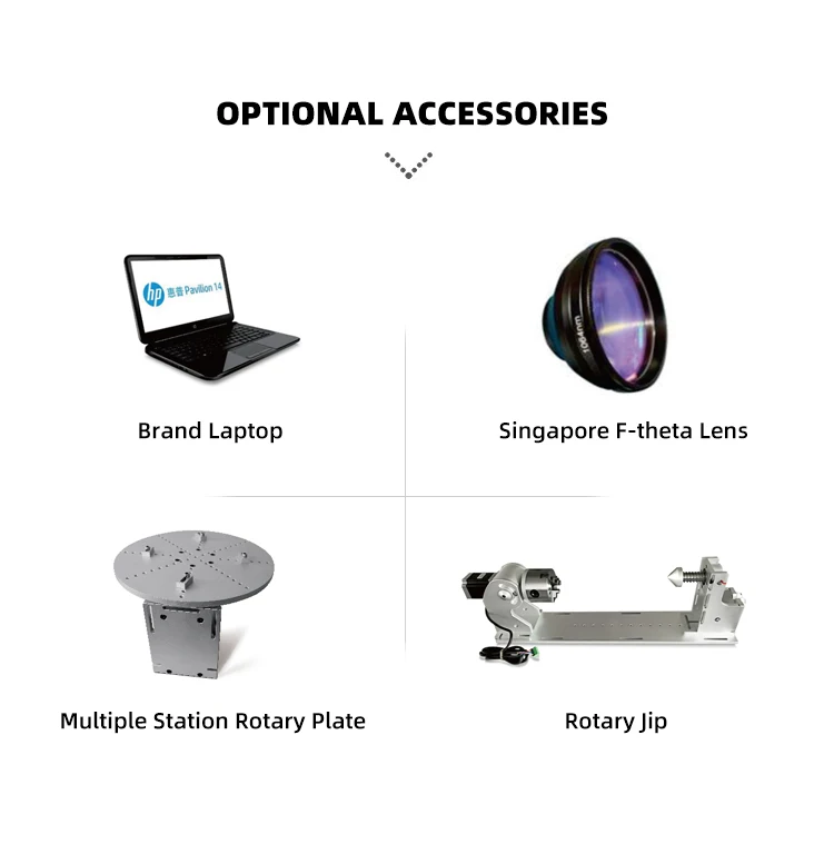 
Portable Split 20W 30W 50W Fiber Laser Marking Machine 2D Fiber Laser Raycus for Pvc and Laser Metal Deep Engravingi 