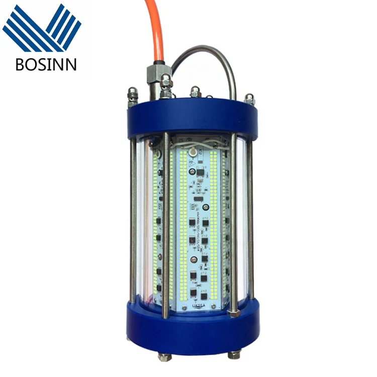 Led Fishing Light Longliner Deep Sea Tuna Trawler Underwater Catching Fish Lights 500w Attract Marine Fishing Lamps