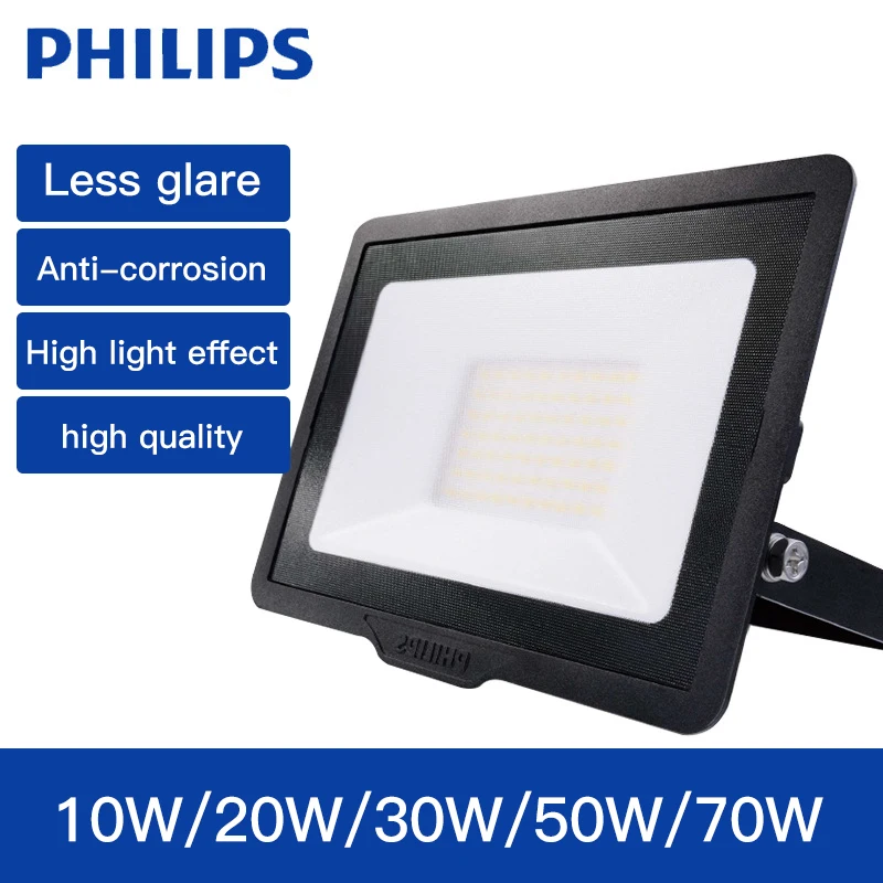 PHILIPS-LED 120 градусов Водонепроницаемый IP65 10 Вт 20 30 50 70 100 150 200 архитектурный прожектор для здания рекламных щитов