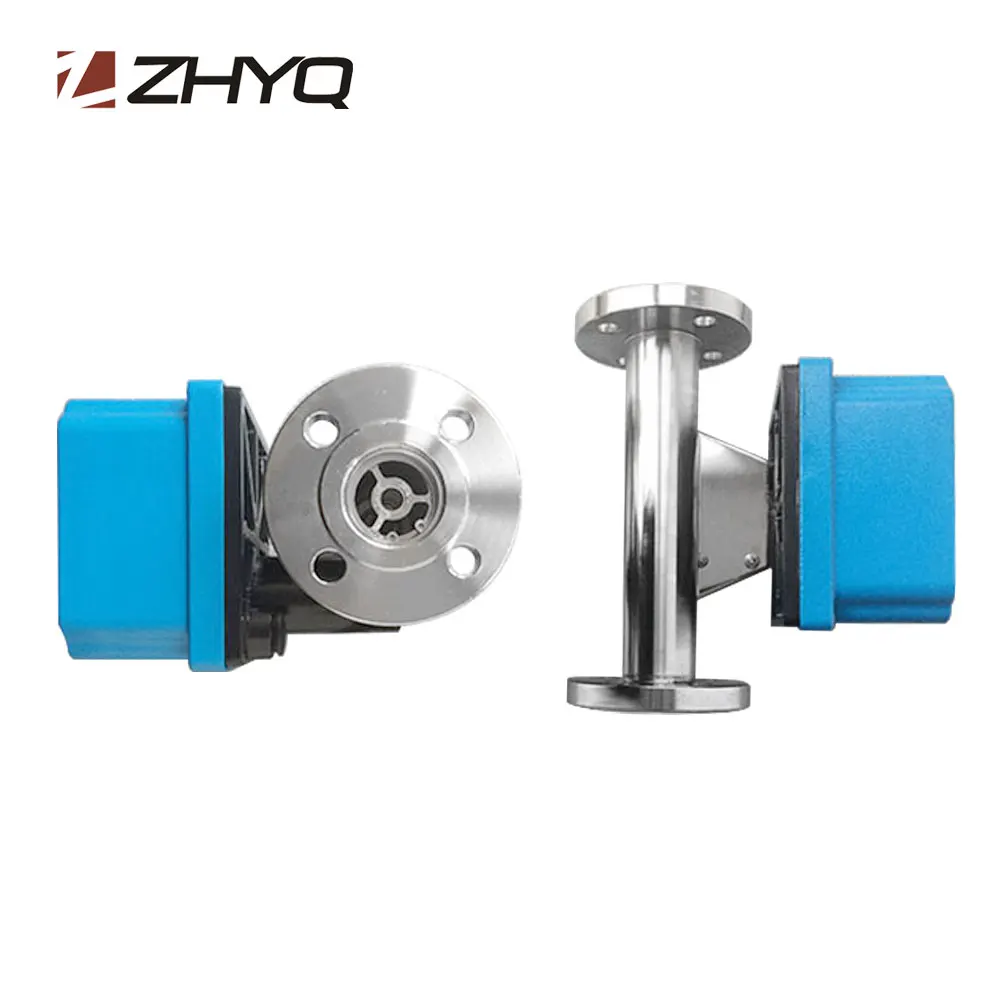 hydrogen chlorine gas flow meter rotar flowmeter medical metal tube rotameter for steam air water with alarm