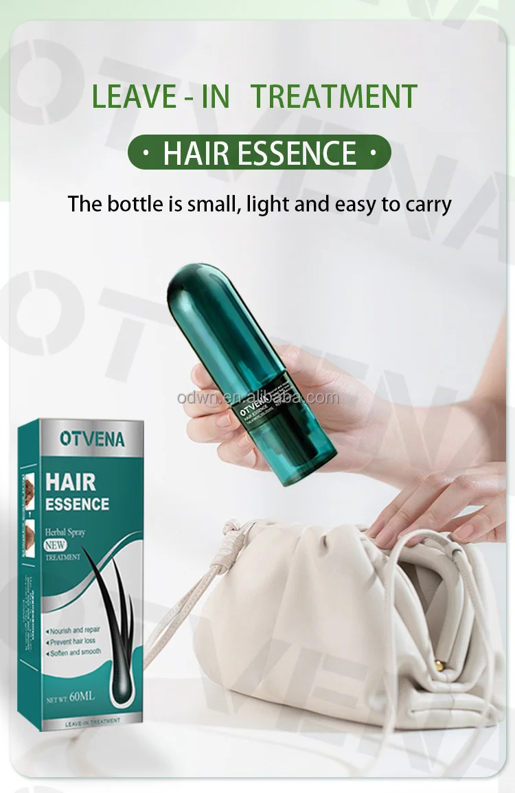 Otvena human hair care smooth promote hair growth reduce hair loss serum spray