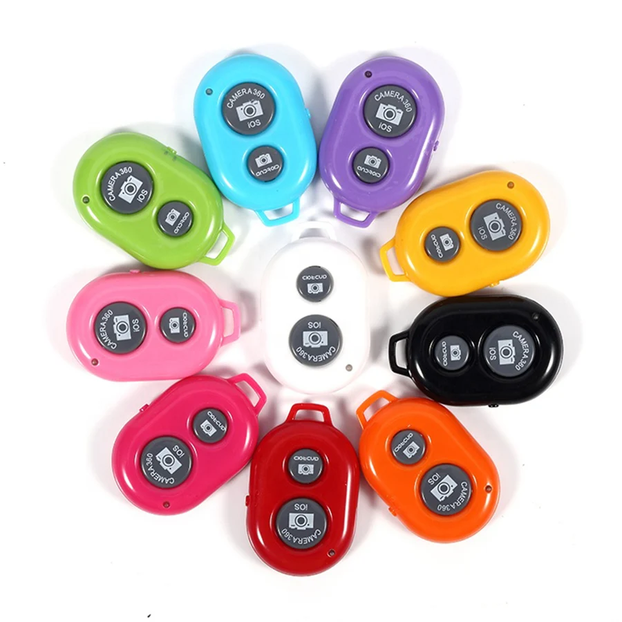 Bluetooth mini wireless remote shutter Camera Phone Selfie Stick Shutter Camera remote for IOS Android