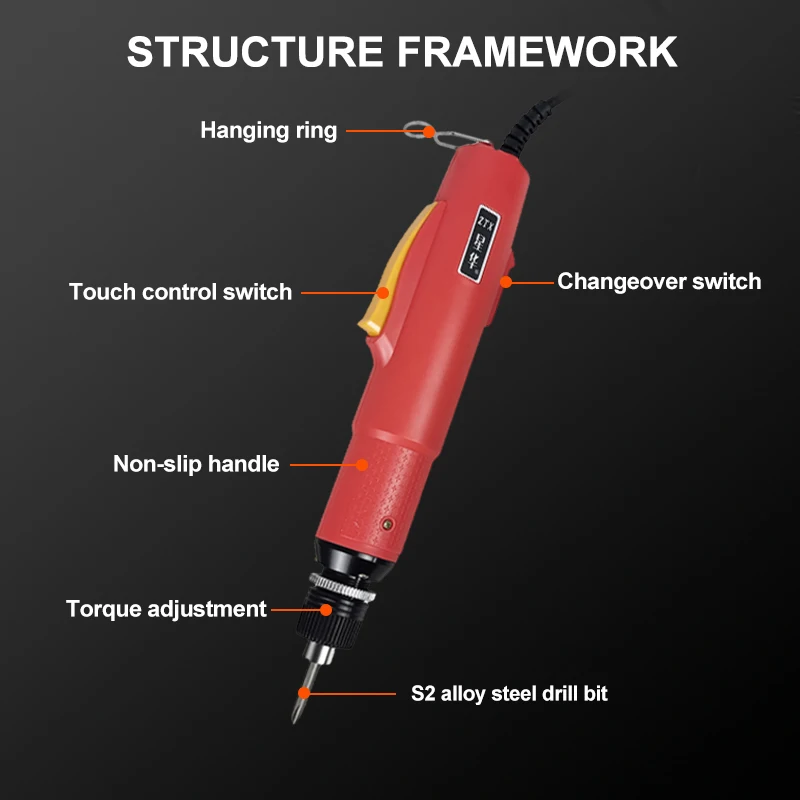 80W DIY Work Mobile Phone Repair Electric Screw Drivers Machine with Power Supply
