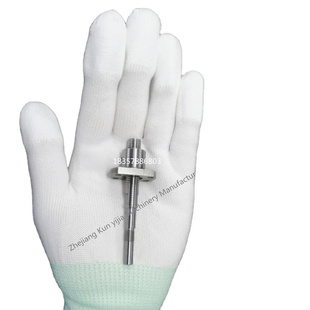 
C7 Accuracy Miniature 8mm Ball Screw SFK0802 for cnc ball screw 