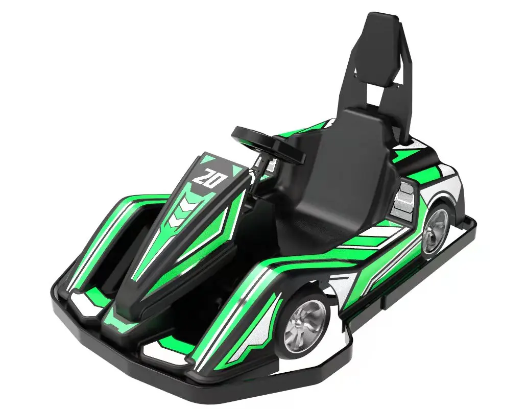 New Cheap Arrival Karts Electric Go Kart 4 Wheels 1 Seater Mini Go Karts Commercial Go Karting Designed