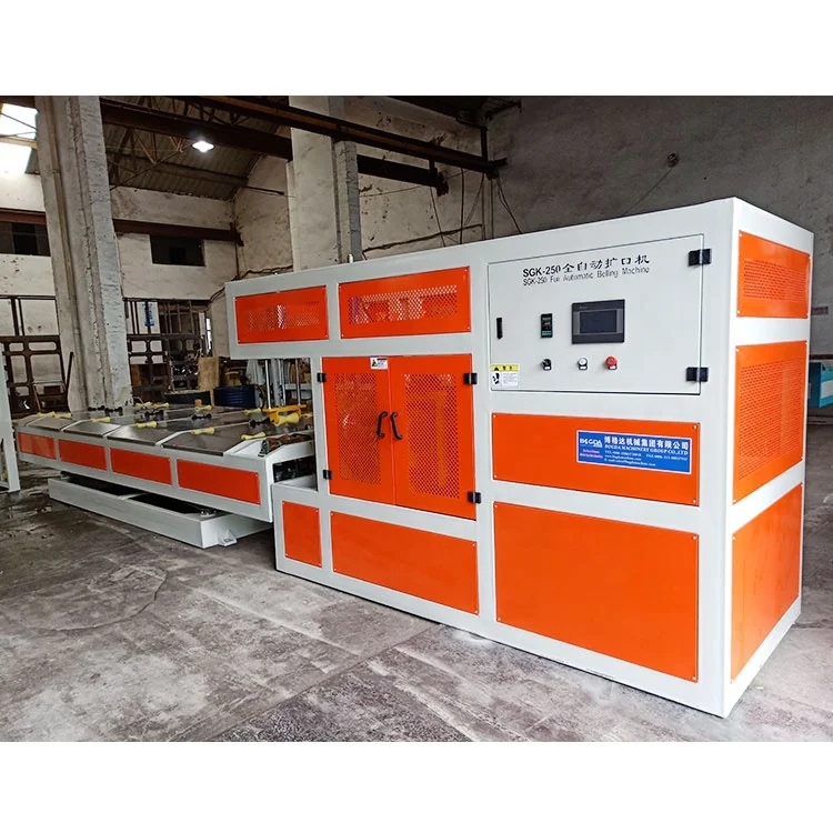 Full Automatic PVC Pipe Socketting Making Machine For 16mm to 630mm Plastic Pipes