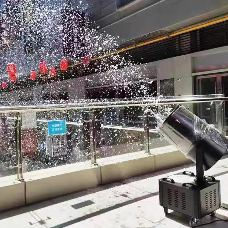 Cheap snow machine Stage Special Effects 3KW Moving Head Snow Rotating Artificial Snow Making Equipment for party