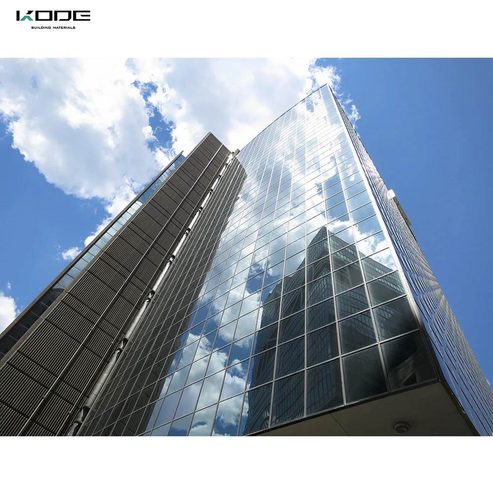 
Manufactory direct fashion aluminum profile stainless steel glass Curtain Wall System 