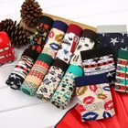 Оптовая продажа, модные трусы-боксеры с мультяшным принтом, нижнее белье для мужчин, дышащие мужские трусы-боксеры