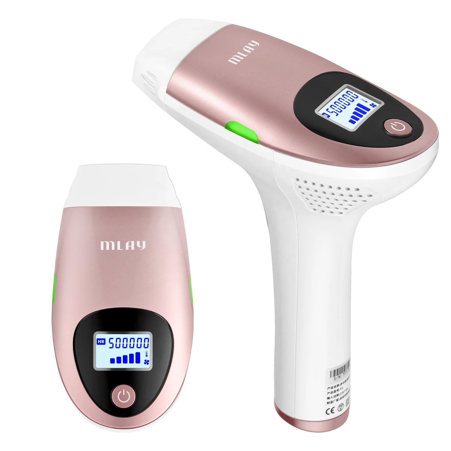 
MLAY T3 Painless Shr Permanent Face and Body IPL Laser Hair Removal Device for Women and Men Haarentfernung Depilation Depilator 