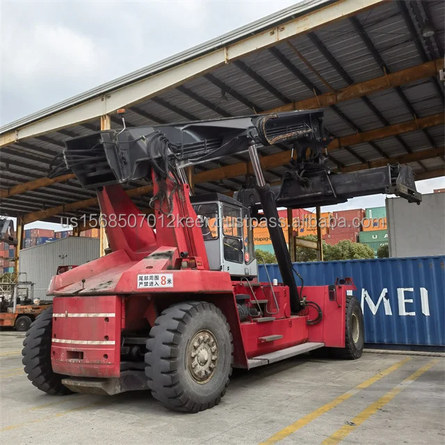 Kalmar DRF450 hydraulic used reachstacker good performance quality excellent available now