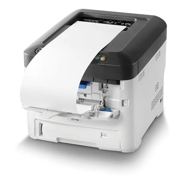 Refurbished OKI c711 c712 A4 color laser commercial office thick paper printer