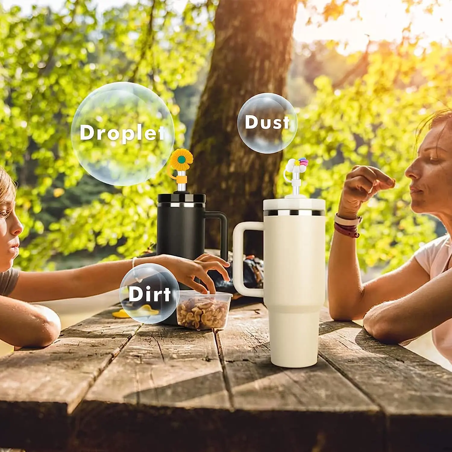 Straw Covers Cap for Stanley Cup,10mm Cloud Straw Cap for Stanley Straw Tip