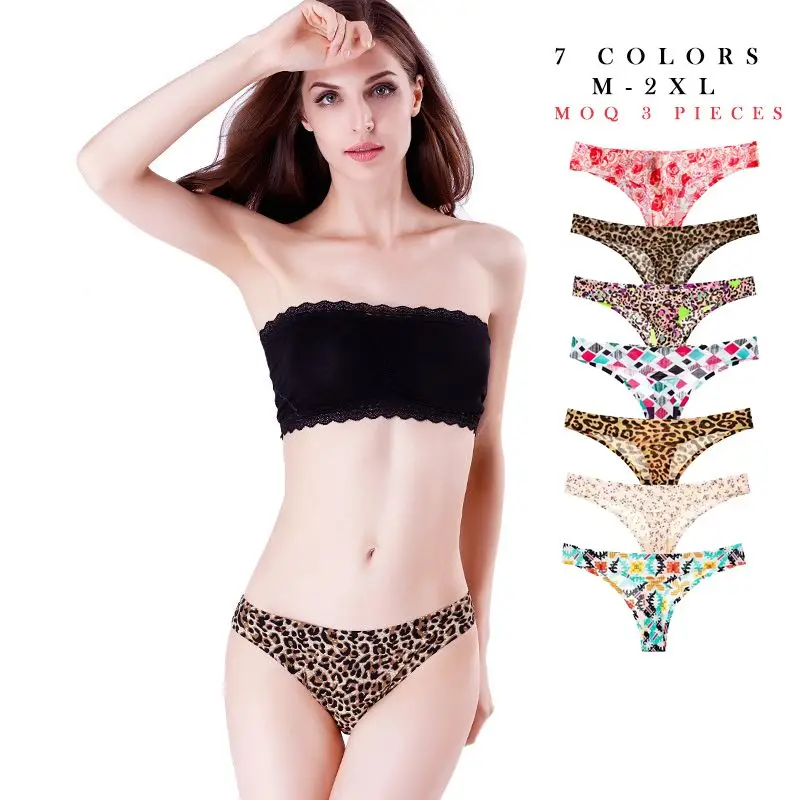 Новый стиль, горящая распродажа, хит продаж, женские трусики полный с леопардовым принтом T-Back ремень из Hipster спандекс Бесшовные стринги трусы