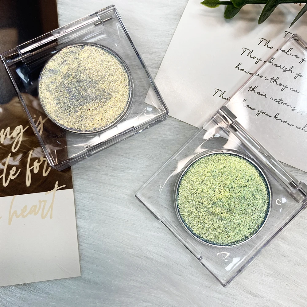 Подгонянная многохромная палитра теней для век oem макияж высокий пигмент водостойкая жемчужная частная этикетка