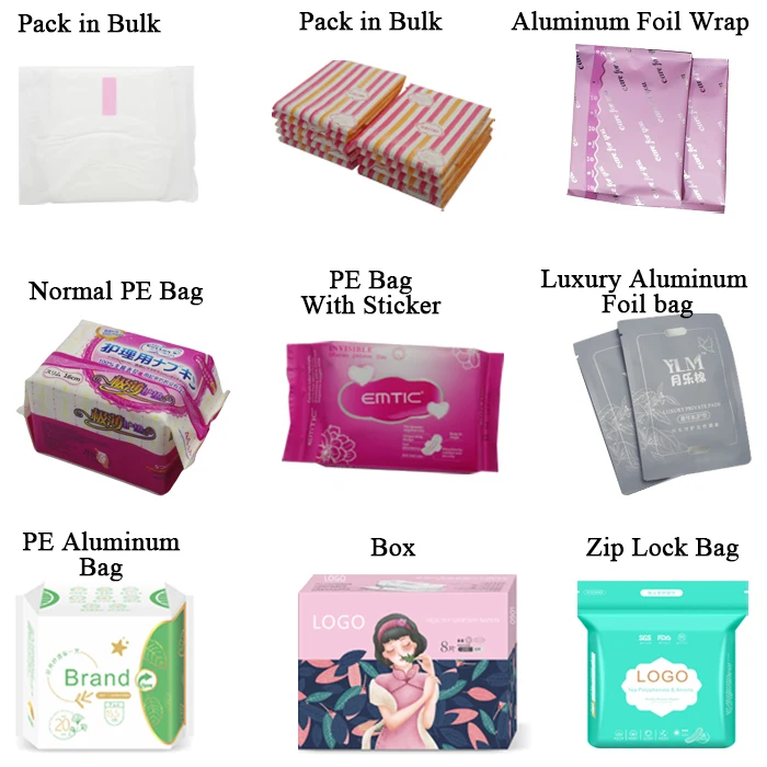 China Suppliers Wholesale Anion Pads Your Logo Breathable 100% Cotton Sanitary Napkins For Women