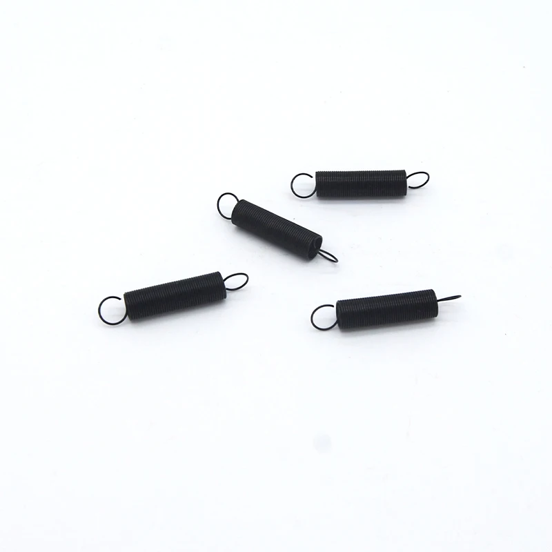 OEM custom music wire garage door spring motor brush small long flexible double hook tension springs