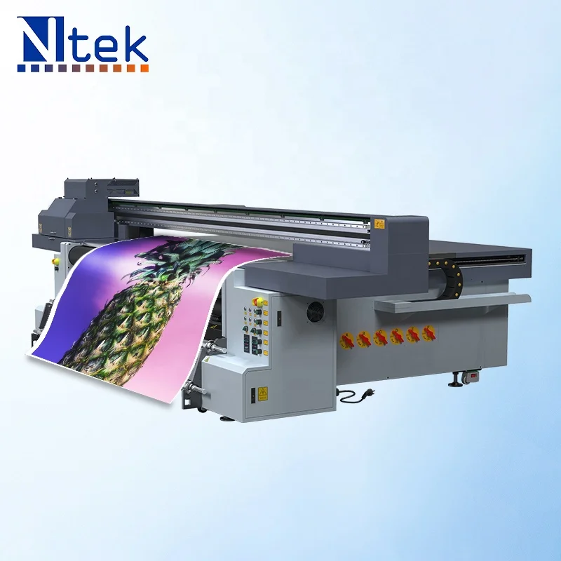 Printing Technology UV Hybrid printer 3.2m Uv Roll To Roll Printer Car Sticker Printer