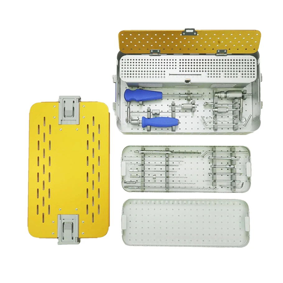 Hot Selling Stainless Steel Durable Surgical Orthopedic 4.5 Cannulated Instrument Set Implant Kit