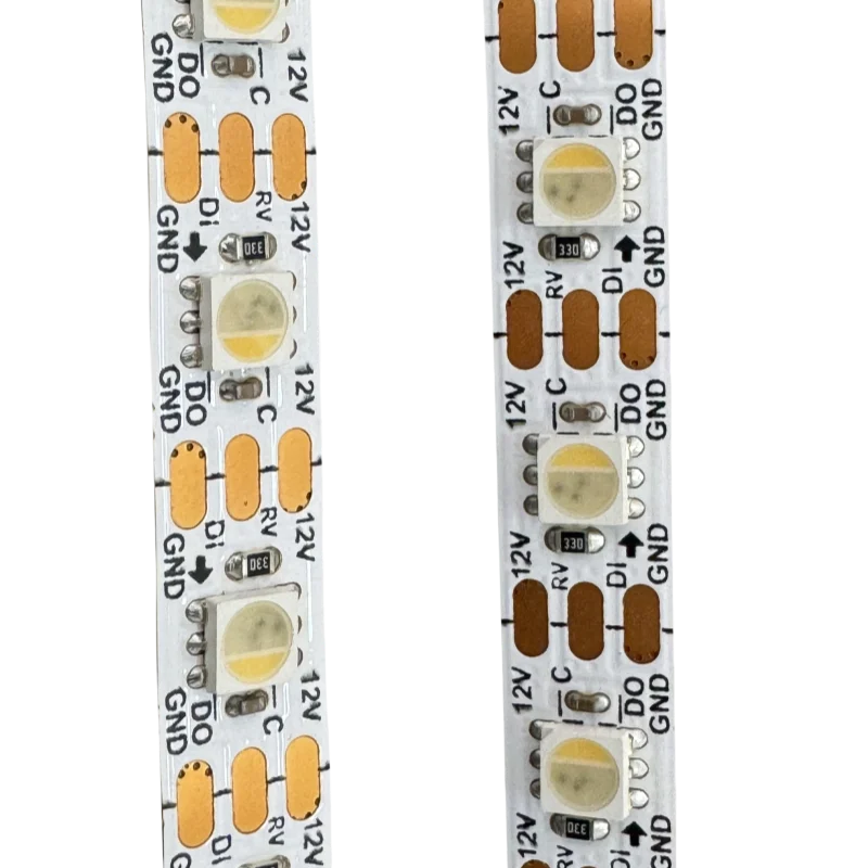 Подсветка ZHIHOO sk6812 DC12V RGBW 4 в 1 м 5 30 60 96 светодиодов на метр cw ww nw индивидуально Адресуемая Светодиодная лента