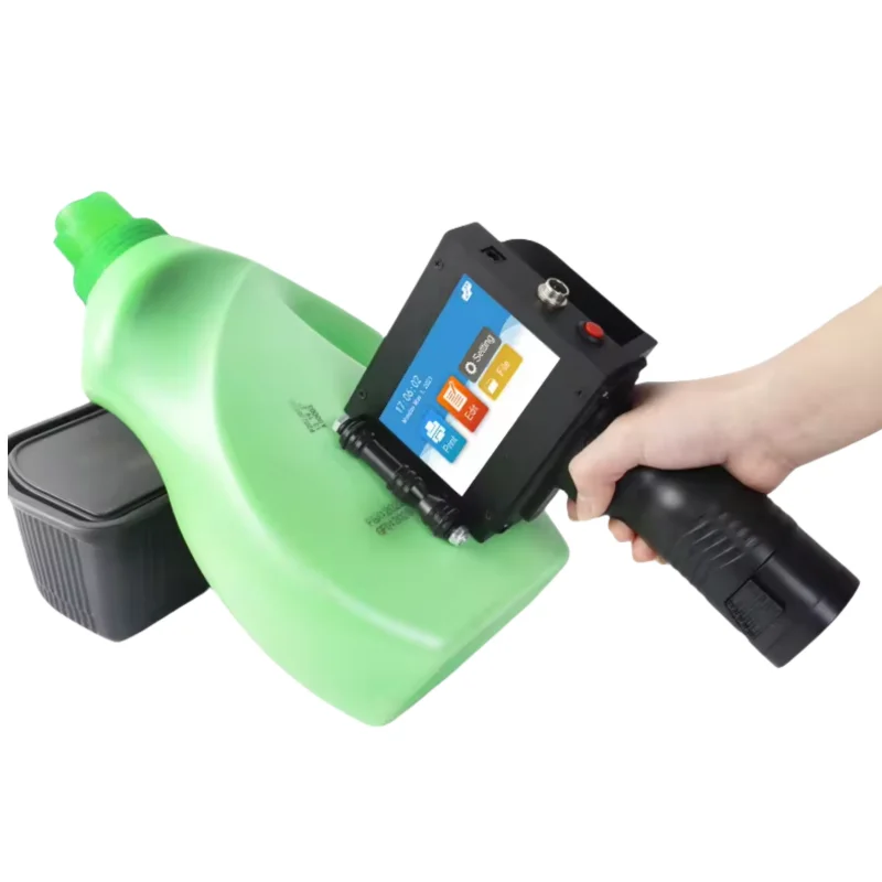 MX3 high quality handheld inkjet printer/date plastic bag stainless steel tube aluminum profile inkjet printer