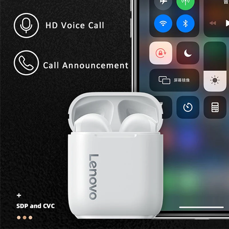 New arrival Original Lenovo LP2 TWS Earphones Lenovo BT 5.0 LivePods