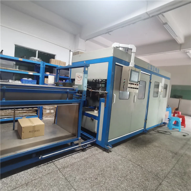 Used Fast Food Box Forming Fully Automatic Thermoforming Recycled Plastic Pallet Making Machine