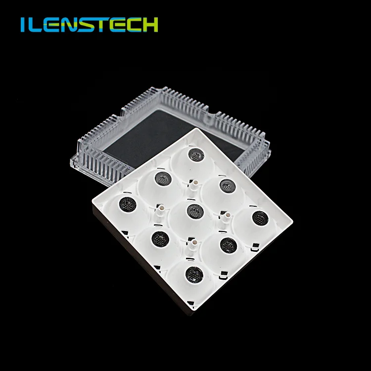 Waterproof 3 degree narrow beam led lens module for indoor lighting