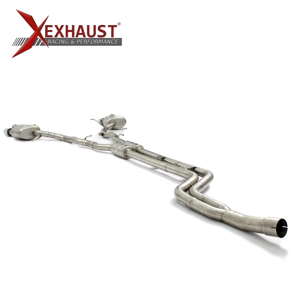  Выхлопная труба для BMW 6 серии 640 650 3 0 T 2011-15 catback наконечник выхлопной трубы valvetronic