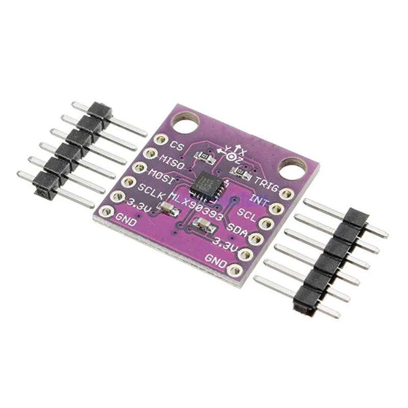 HANGGUO CJMCU-90393 MLX90393 Digital 3D Hall Sensor Displacement Angle Rotate 3D Position Board Module