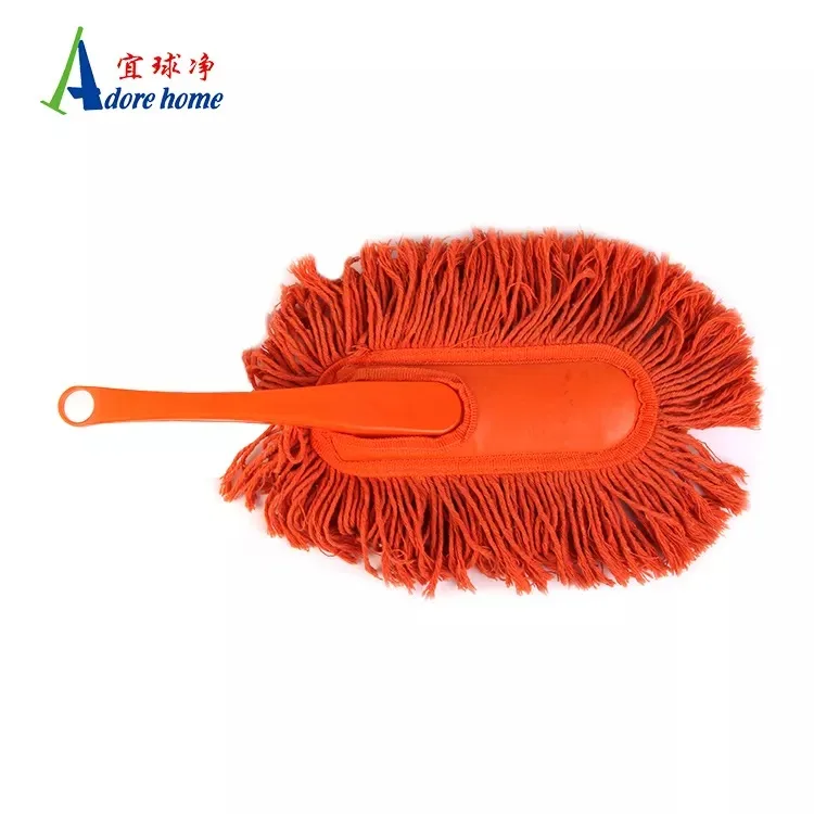 2021 New Design Replaceable Canton Fair Cotton Handheld Yellow Car Air Wax Brush Duster