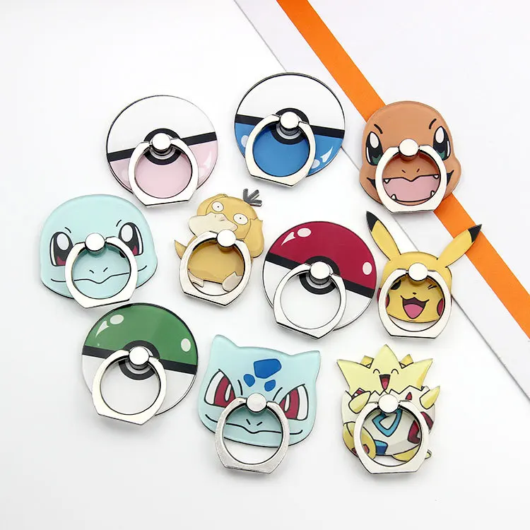 
Wholesaler cartoon acrylic material for iphone ring holder 