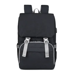 Водонепроницаемый многофункциональный дорожный рюкзак для детских подгузников с USB-портом для зарядки