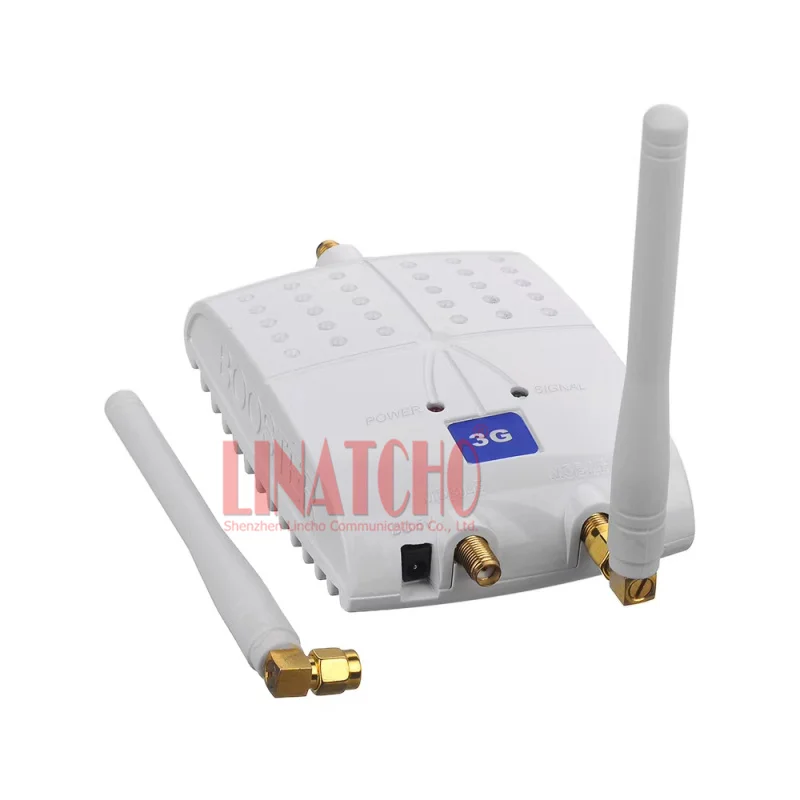 mini 3G wcdma signal amplifier indoor two antennas expander simple portable repeater
