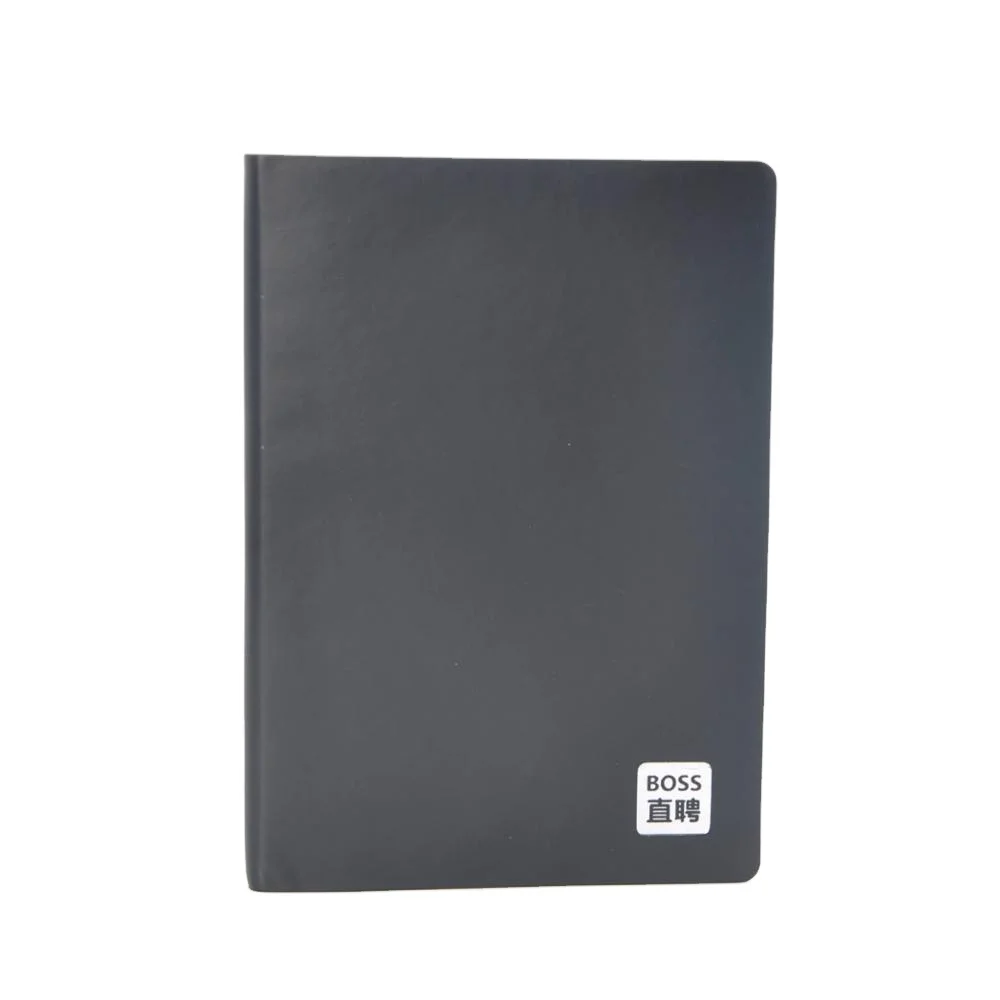 Custom printed sketchbook leather agenda notebook with logo notebook printing