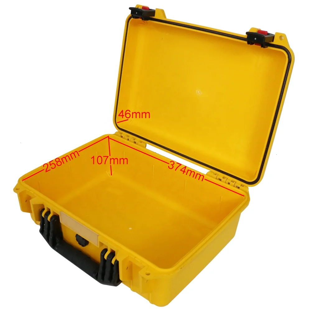 410*326*168mm High-end Waterproof Hard Plastic Case IP67 Plastic Tool Case With Foam